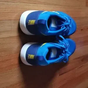 NIKE Running Shoes Medium Blue and  University Gold size 12 active comfort Nike | Shoes | Nike Running Shoes Medium Blue And University  main image 4